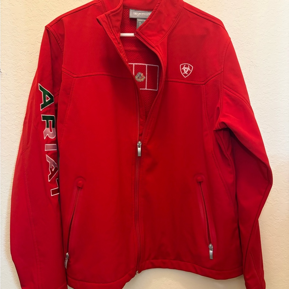 Ariat Mexico Red Full-Zip Jacket
